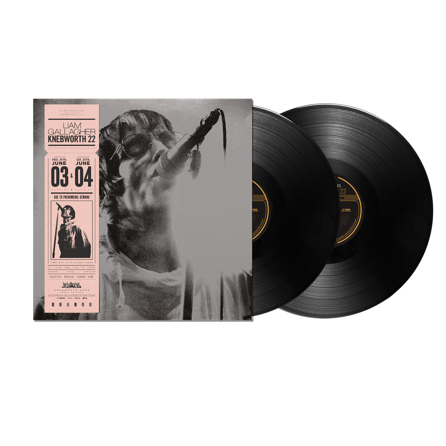Knebworth 22 Standard 2LP – Liam Gallagher