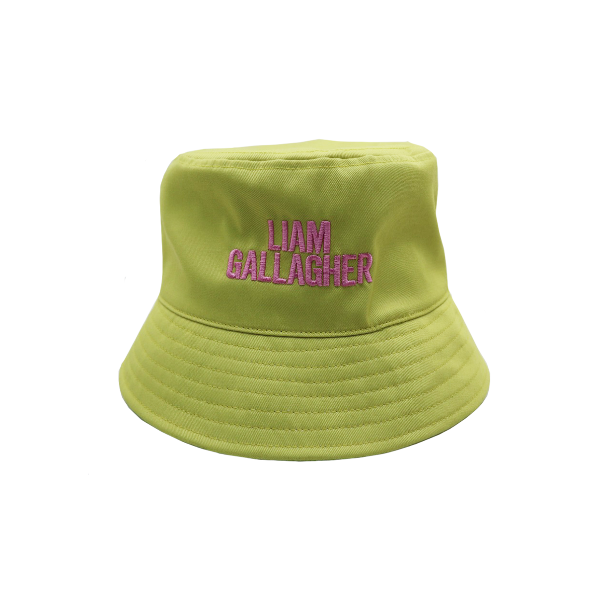 All Over Lyric Reversible Bucket Hat Yellow