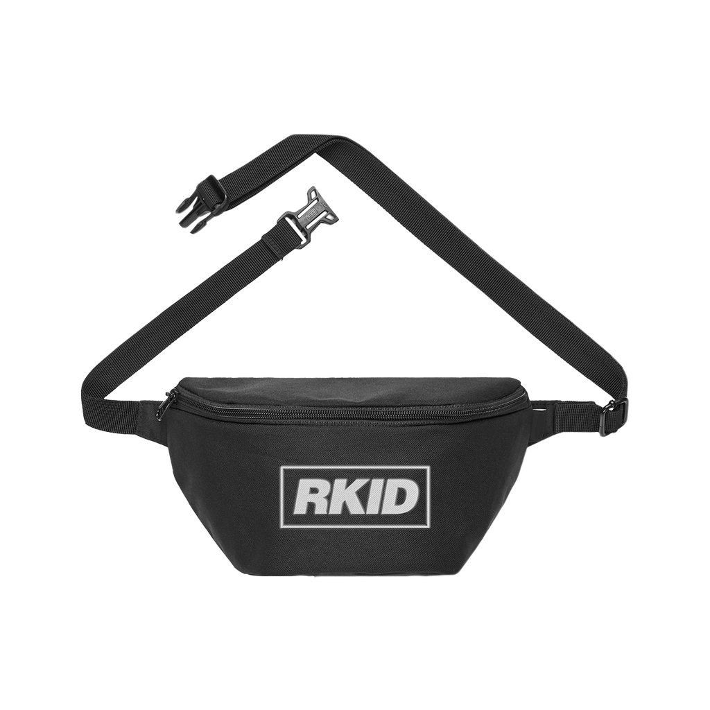 RKID Embroidered Bum Bag Black