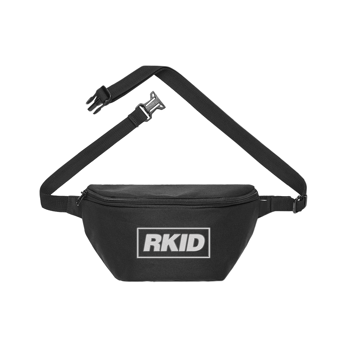 RKID Embroidered Bum Bag Black