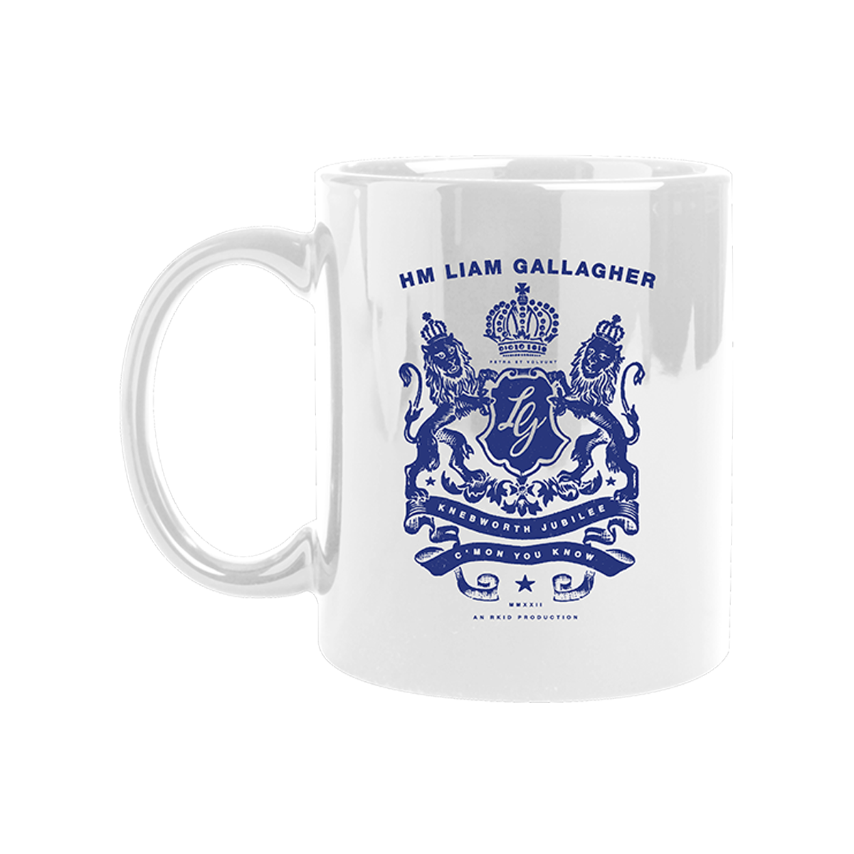HM Blue Crest Mug