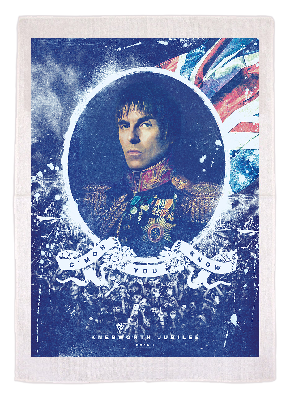 Knebworth Jubilee Tea Towel