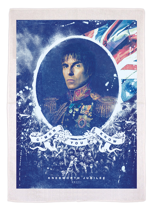Knebworth Jubilee Tea Towel