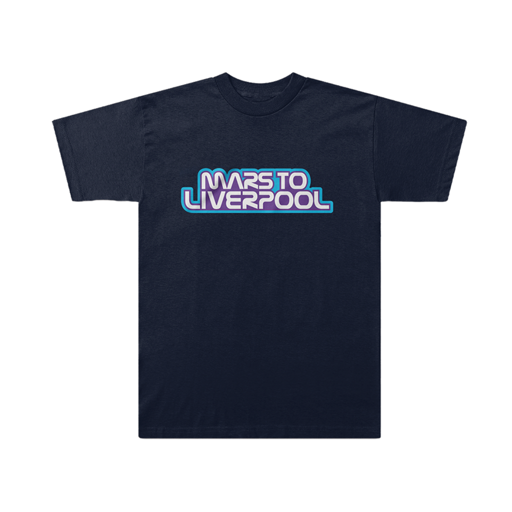Mars To Liverpool Navy T-Shirt