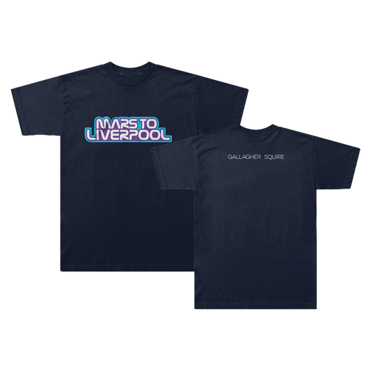 Mars To Liverpool Navy T-Shirt