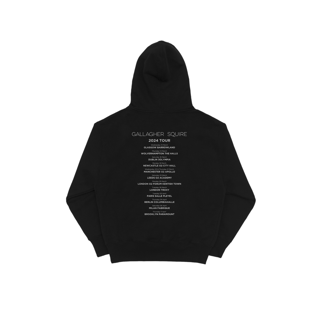 Album Drawing Tour Black Hoodie