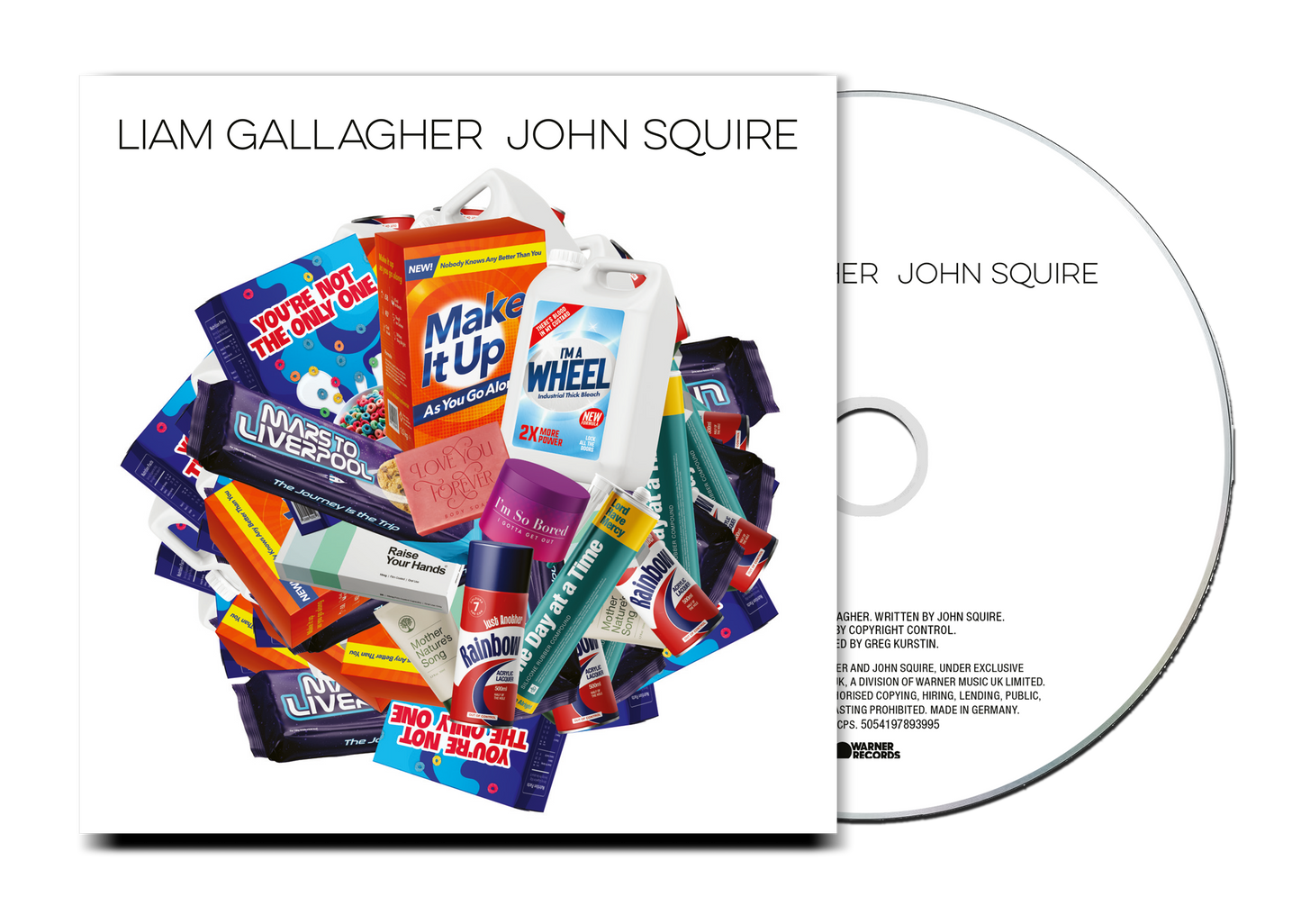 Liam Gallagher John Squire CD