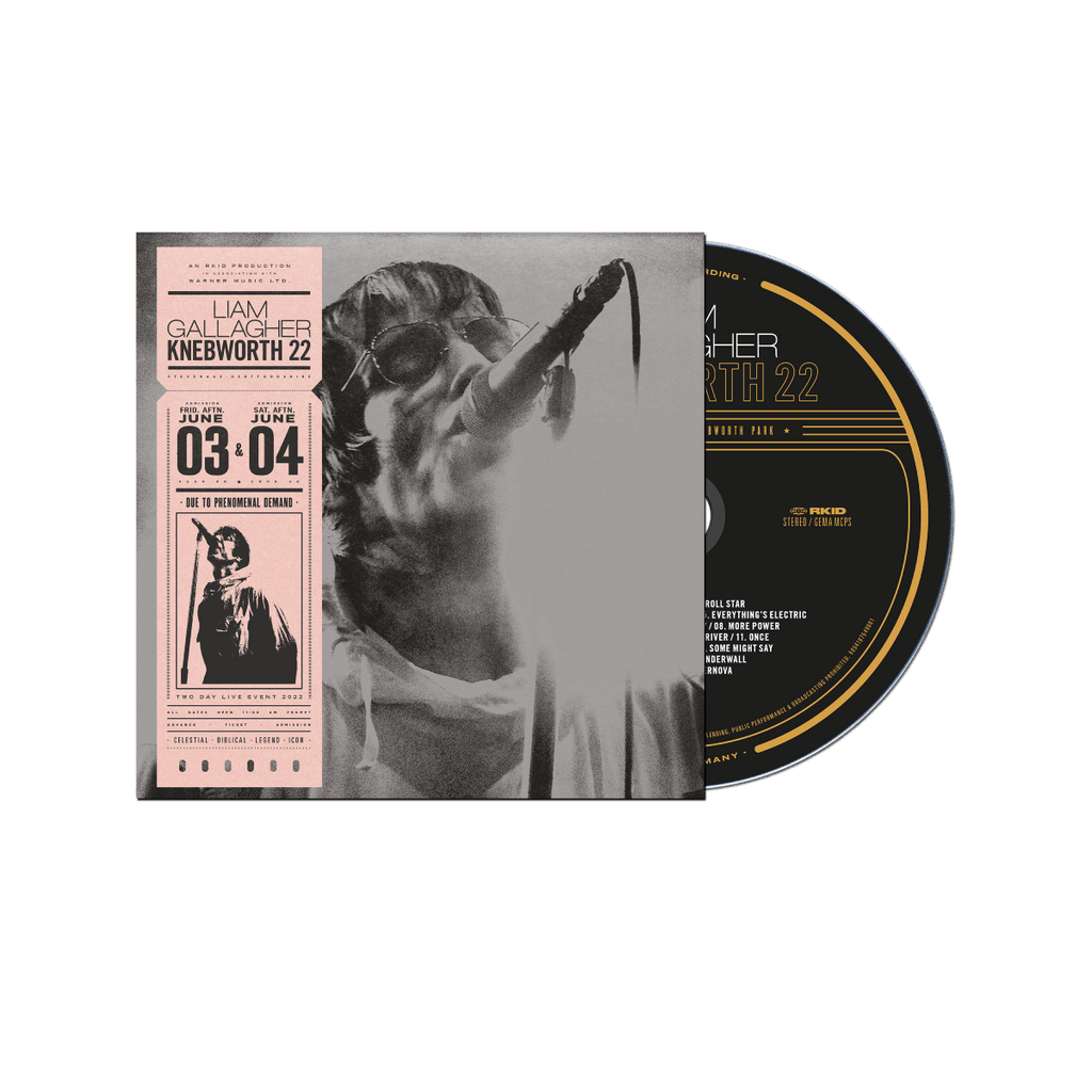 Knebworth 22 Standard CD