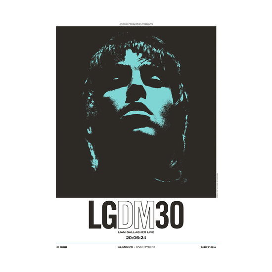 LGDM30 Glasgow 20th June Event Screenprint