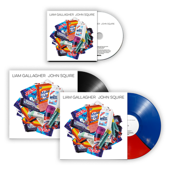 Red & Blue Split Vinyl, Standard Vinyl + CD