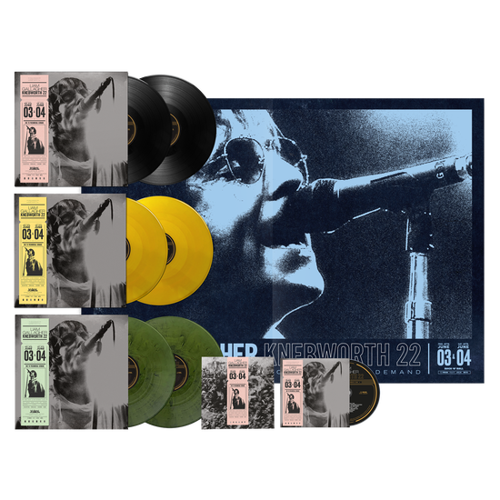 Knebworth 22 Live Print + Album Bundle