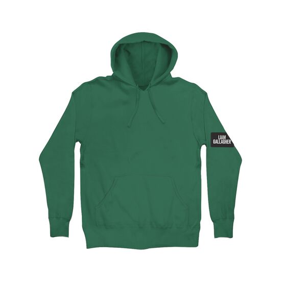 Liam Gallagher Patch Green Hoodie