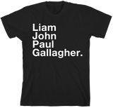 Liam, John, Paul, Gallagher T-Shirt